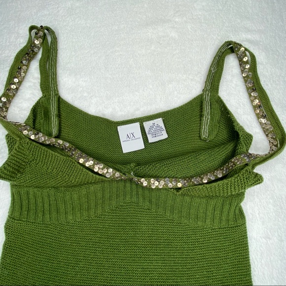A/X Armani Exchange Knit Camisole green Medium - Picture 6 of 8